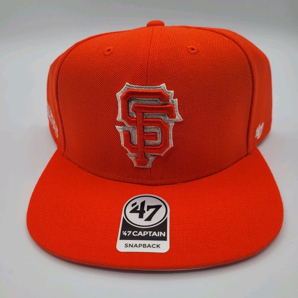 47 Other - '47 Brand Orange San Francisco Giants 2021 City Connect Captain Snapback Hat New
